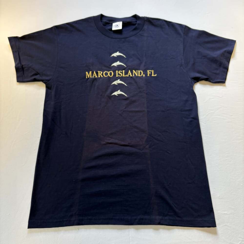 Delta Pro Weights Embroidered T-Shirt, Men’s Medium, Navy Blue